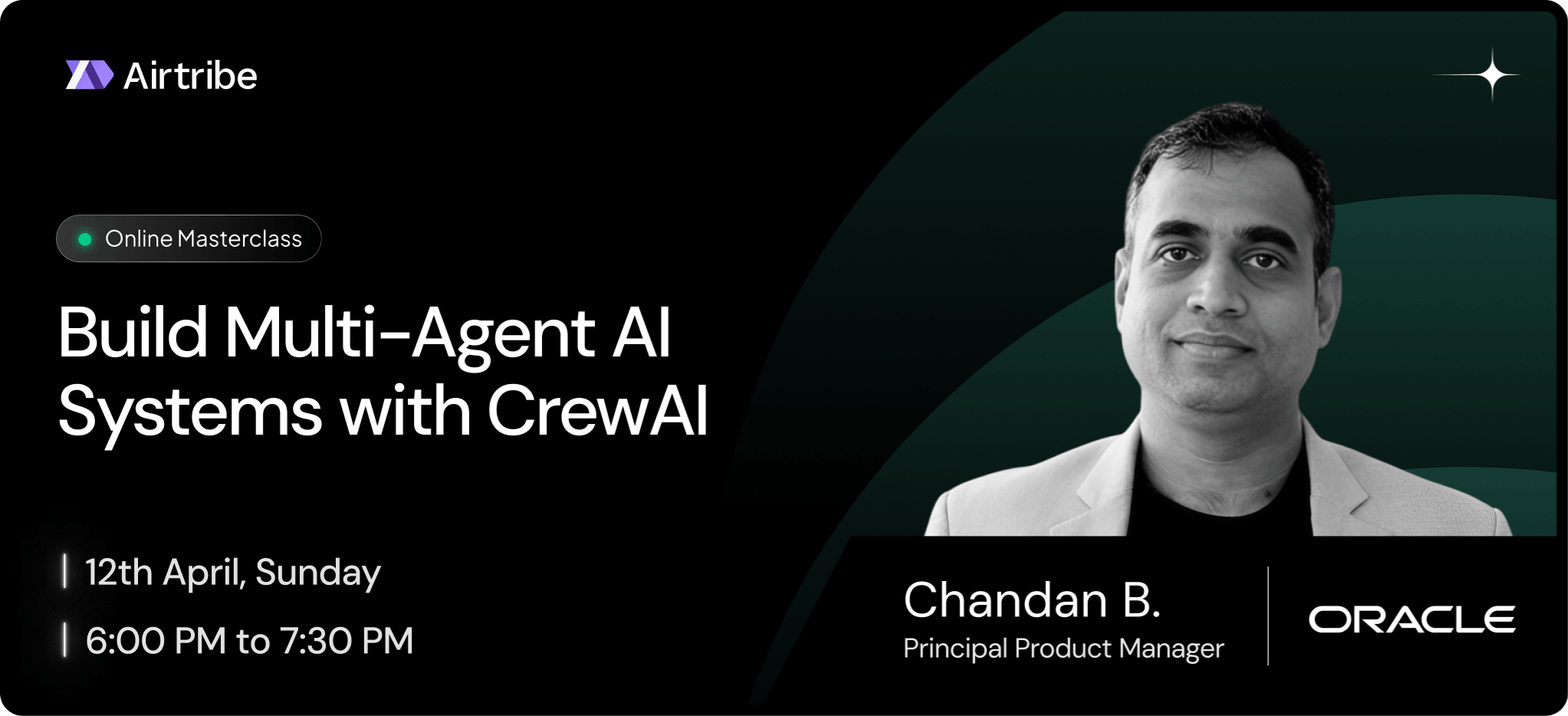 how to build multi-agent ai with crewai python in 13... Build Multi-Agent AI Systems with CrewAI by Chandan Bharti | Airtribe
