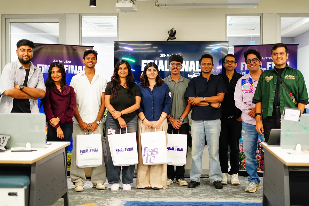 Winners at an Airtribe community showcase